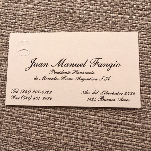 1958 Grand Prix of Cuba Event LE Poster Autographed Signed by Juan Manuel Fangio - Picture 8 of 15